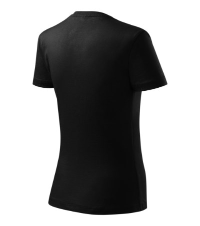 T-shirt dames Basic Zwart