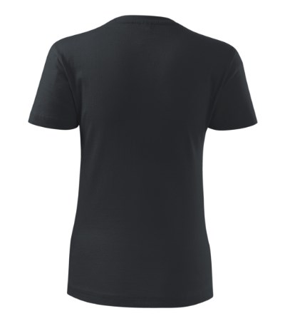 T-shirt dames Classic New ebony gray