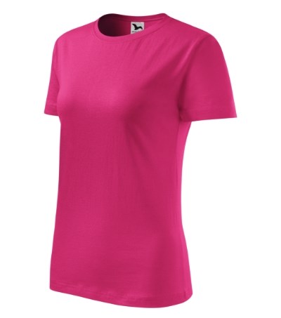 T-shirt dames Classic New oranje - magenta