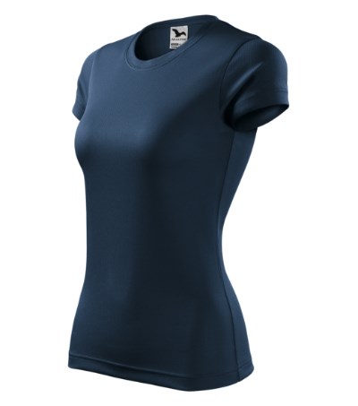 T-shirt dames Fantasy Wit - navy blue