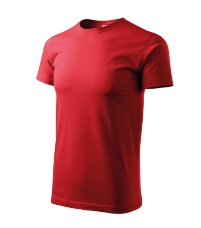 T-shirt uniseks Heavy New oranje - rood