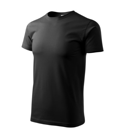 T-shirt uniseks Heavy New oranje - zwart