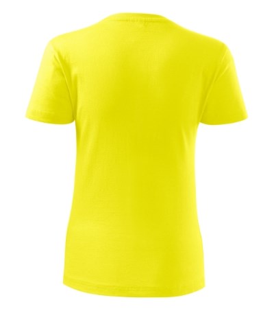 T-shirt dames Classic New lemon