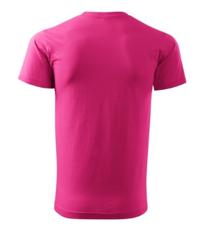 T-shirt uniseks Heavy New magenta