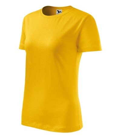 T-shirt dames Classic New oranje - geel