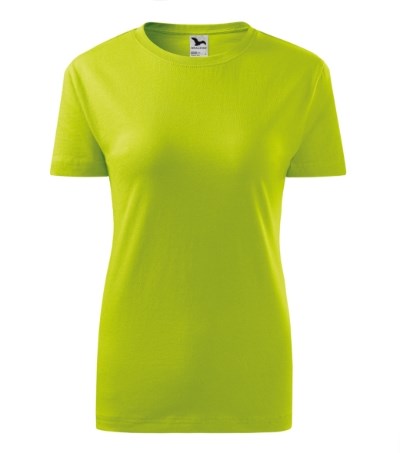 T-shirt dames Classic New lime punch