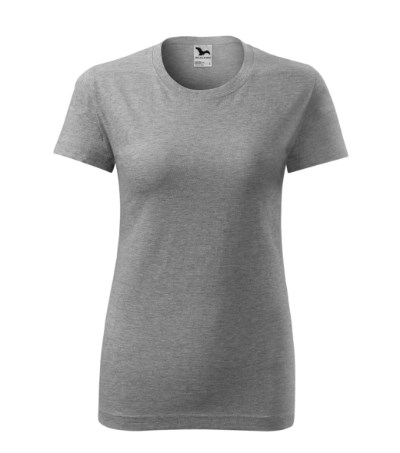 T-shirt dames Classic New dark gray melange