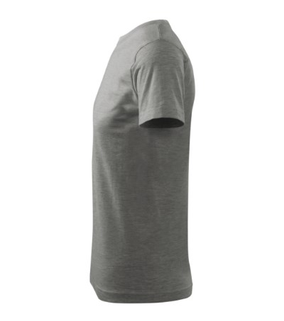 T-shirt uniseks Heavy New dark gray melange