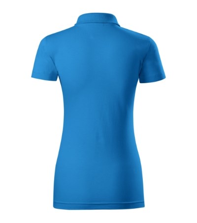 Poloshirt dames Single J. snorkel blue