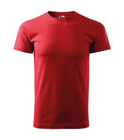 T-shirt uniseks Heavy New rood