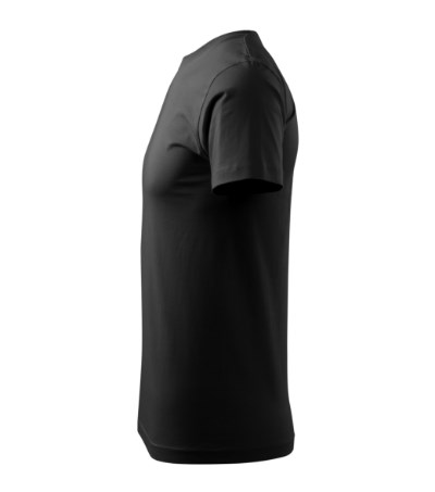 T-shirt uniseks Heavy New Zwart