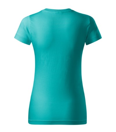 T-shirt dames Basic emerald