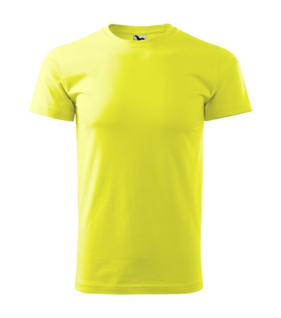 T-shirt uniseks Heavy New neon geel