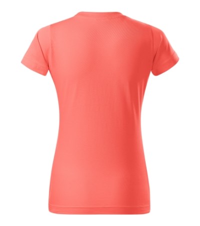 T-shirt dames Basic coral