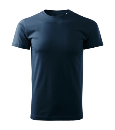 T-shirt heren Basic Free navy blue
