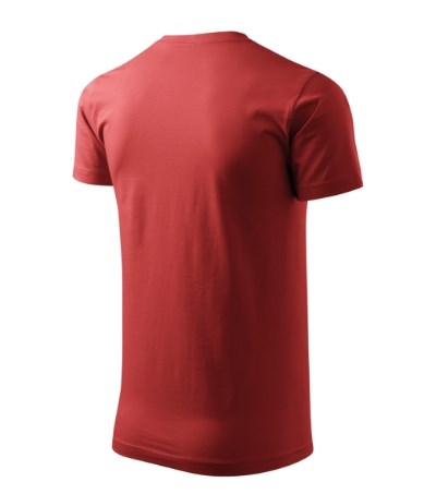 T-shirt uniseks Heavy New burgundy