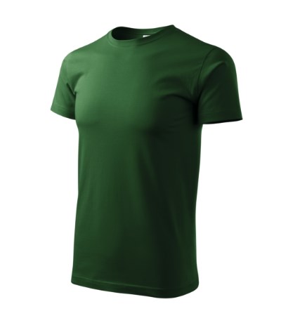 T-shirt uniseks Heavy New oranje - bottle green