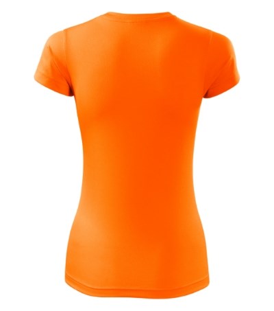 T-shirt dames Fantasy neon oranje