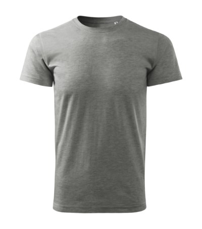 T-shirt heren Basic Free dark gray melange