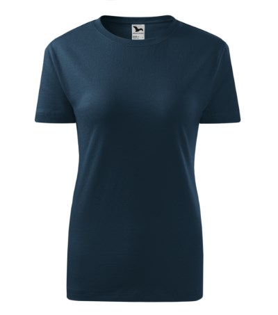 T-shirt dames Classic New navy blue