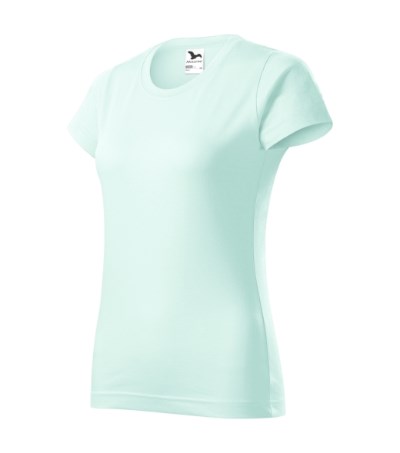T-shirt dames Basic licht khaki - frost