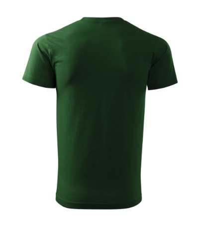 T-shirt uniseks Heavy New bottle green