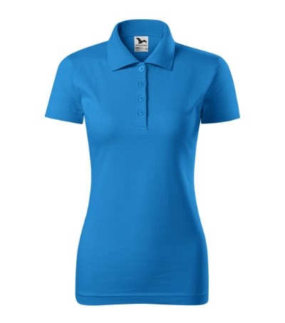 Poloshirt dames Single J. snorkel blue