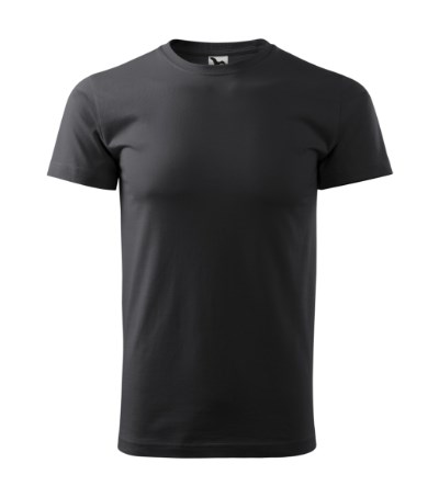 T-shirt uniseks Heavy New ebony gray