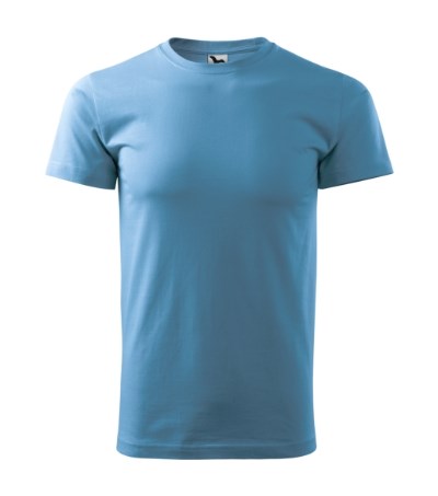 T-shirt uniseks Heavy New azuur blauw