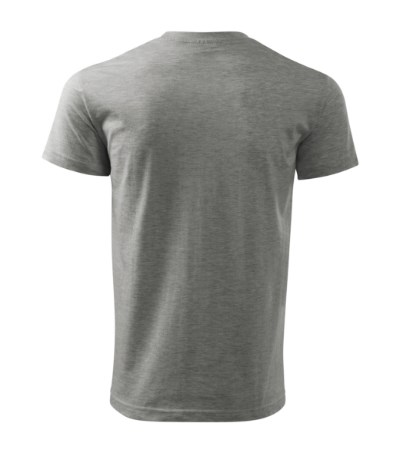 T-shirt uniseks Heavy New dark gray melange