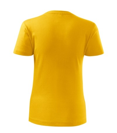 T-shirt dames Classic New geel