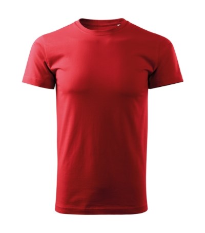 T-shirt heren Basic Free rood