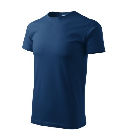T-shirt uniseks Heavy New oranje - midnight blue