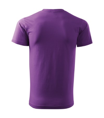 T-shirt heren Basic Free paars