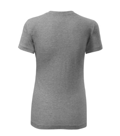 T-shirt dames Classic New dark gray melange