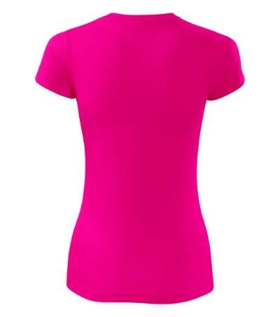 T-shirt dames Fantasy neon rose
