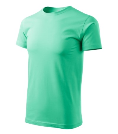 T-shirt uniseks Heavy New oranje - mint