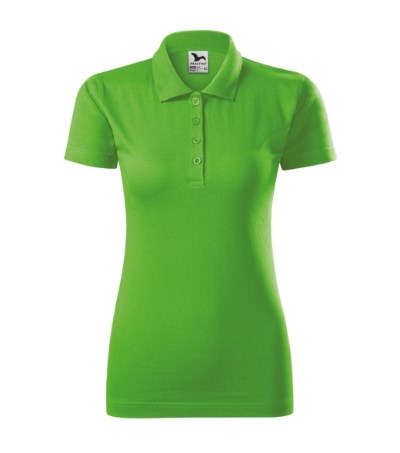 Poloshirt dames Single J. appel groen