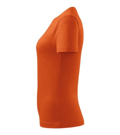 T-shirt dames Basic oranje