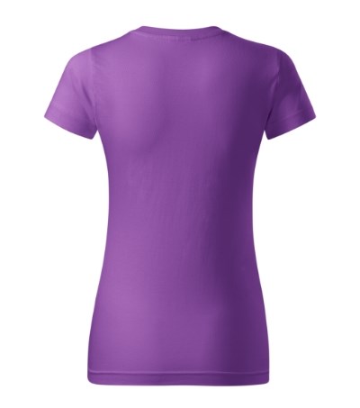 T-shirt dames Basic paars